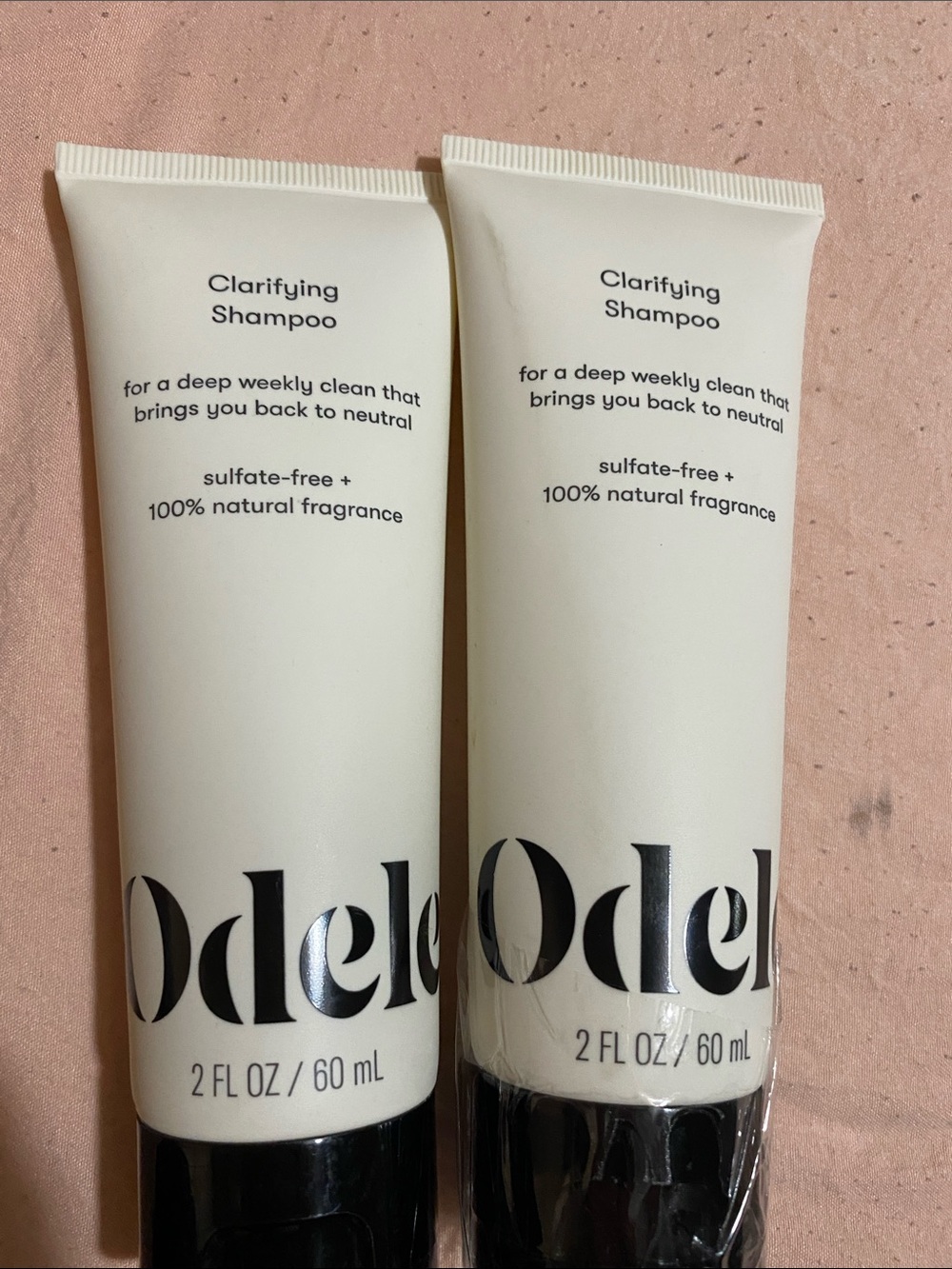 Odele Clarifying Shampoo (White) - Sulfate-Free, x2 bottles weekly deep clean